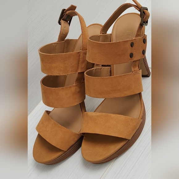 Franco Sarto heeled sandals, size 7 - Picture 1 of 5
